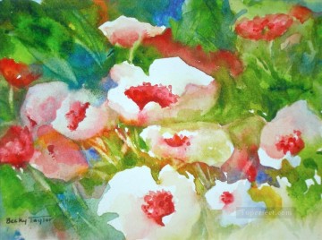 BTの花の水彩画 Oil Paintings